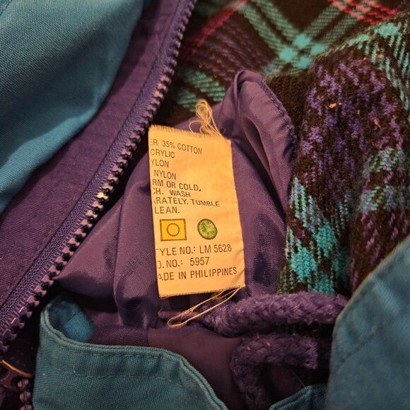 VTG Pierson Outfitters Hooded Jacket by Pacific Trail Blue Womens S - Picture 5 of 7